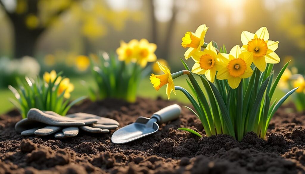 erfahren sie, wie sie osterglocken richtig pflanzen und pflegen, um im frühling einen strahlenden garten voller leuchtender narzissen zu genießen.