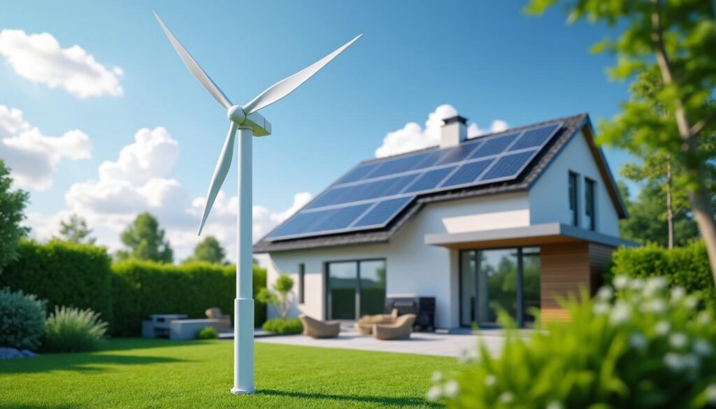 erfahren sie, wie sie mit einer privaten windkraftanlage zu hause umweltfreundlichen strom erzeugen und ihre energiekosten senken können.